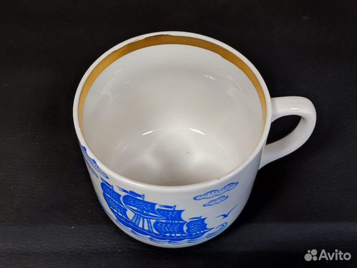 Кружка фарфоровая Фрегат 260 мл Вербилки Дмитровск