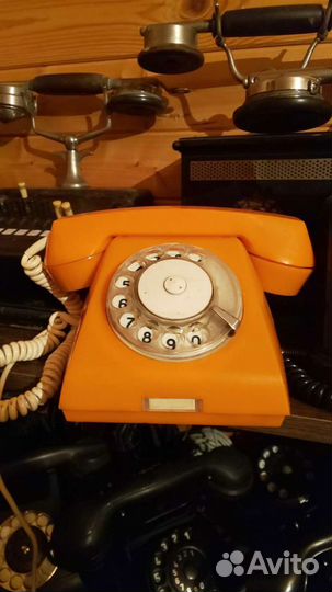 Телефон Оранжевый, вэф та-68, Рига, СССР
