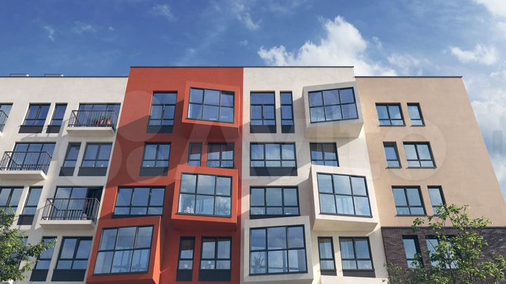 1-к. квартира, 46,8 м², 3/5 эт.