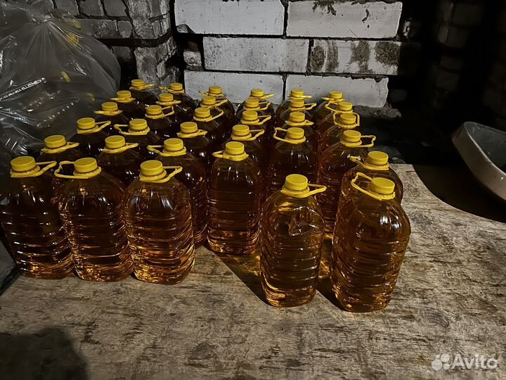 Масло подсолнечное нерафинированное