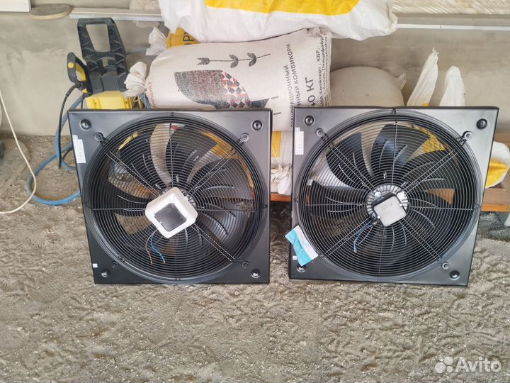 Вентилятор вытяжной осевой