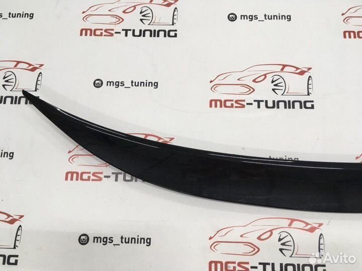 Спойлер черный M-Perfomance BMW 1 e82 (Тайвань)