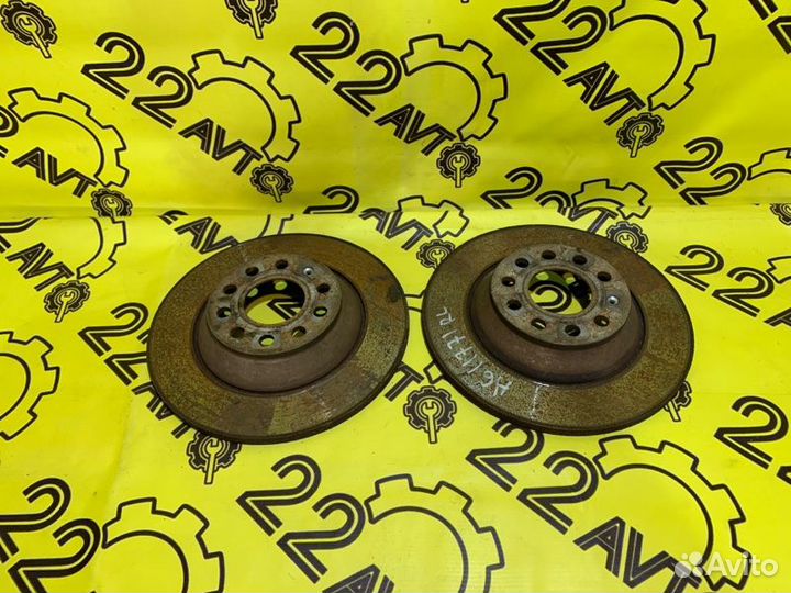 Диск тормозной комплект задний Audi A6 4F2 AUK