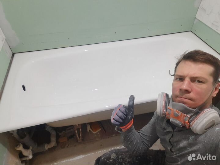 Реставрация ванн акрилом (новая ванна за 3 часа)