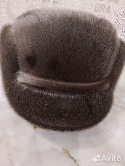 Шапка мужская из нерпы