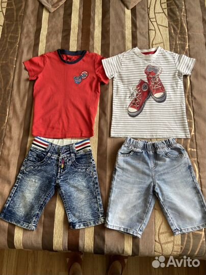 Шорты,футболки,104р-р