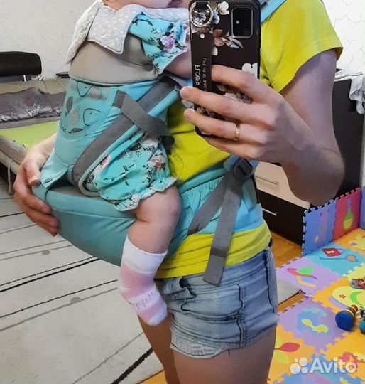 Эрго рюкзак переноска Хипсит кенгуру с 1 месяца