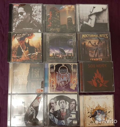 CD лицензионные. Hard, Heavy, Alternative, etc