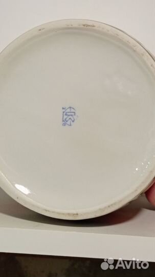 Штоф, фарфор Корстень, 1960г казак