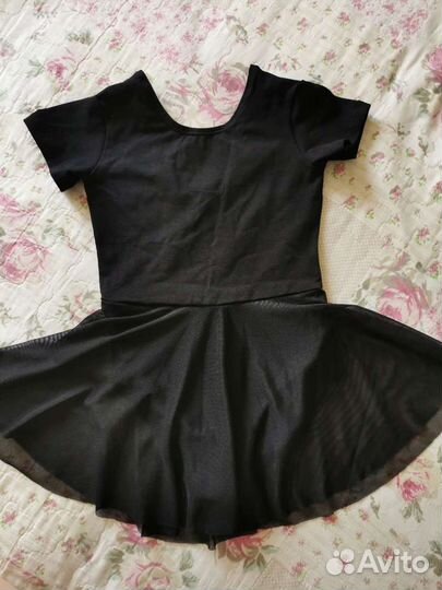 Купальник с коротким рукавом для танцев 122-128