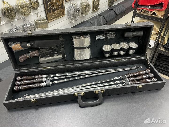 Шашлычный набор ястреб (24)