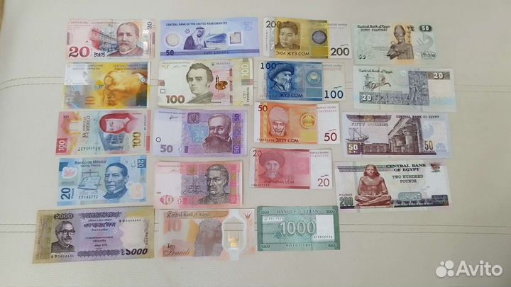 Боны (банкноты) разных стран
