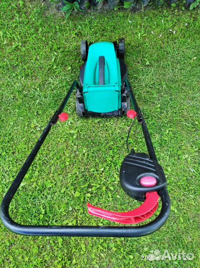 Газонокосилка электрическая bosch