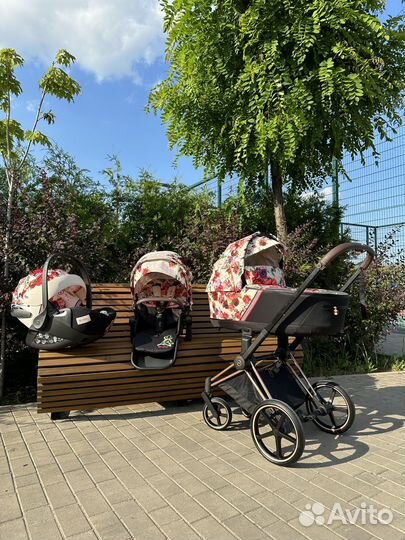 Cybex priam 4 в комплекте 3 в 1