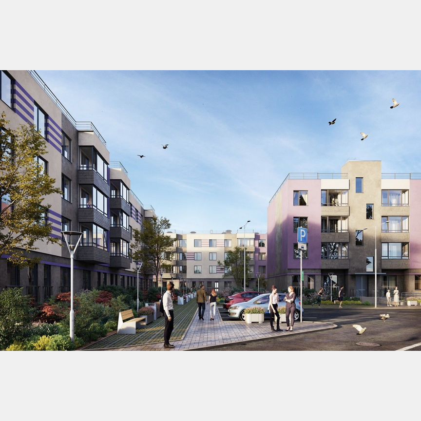 2-к. квартира, 55,7 м², 4/4 эт.
