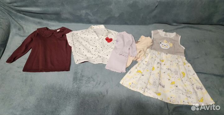 Детская одежда для девочек zara g&j 92-98