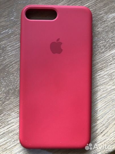 Apple iPhone 8 Plus Silicone Case Red (product)
