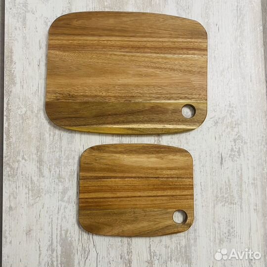 Разделочные доски из дерева- набор из 2шт