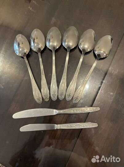 Столовые приборы из нерж. стали. СССР