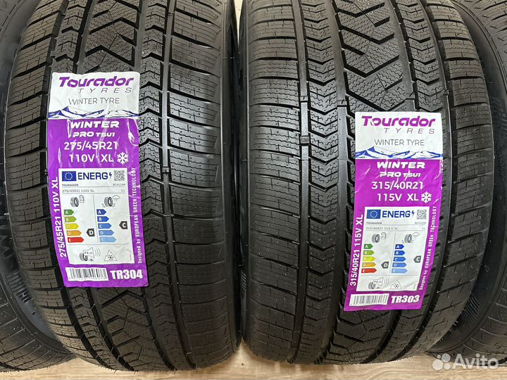 Tourador Winter Pro TSU1 275/45 R21 и 315/40 R21 110V