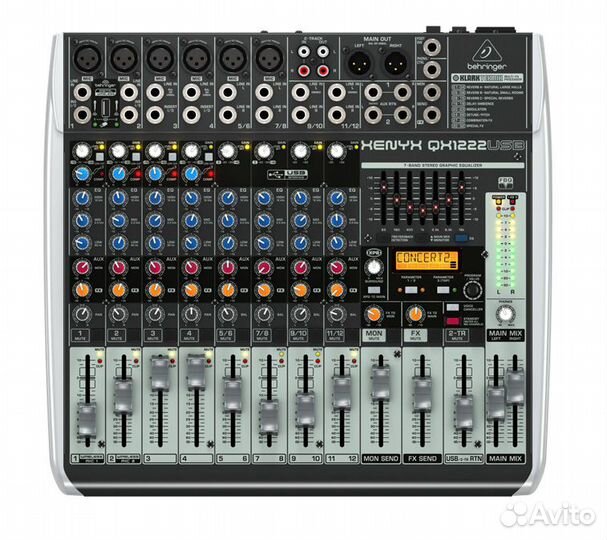 Микшеры Behringer - с процессором эффектов, новые