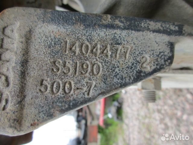 Кронштейн переднего бампера Scania 4 series