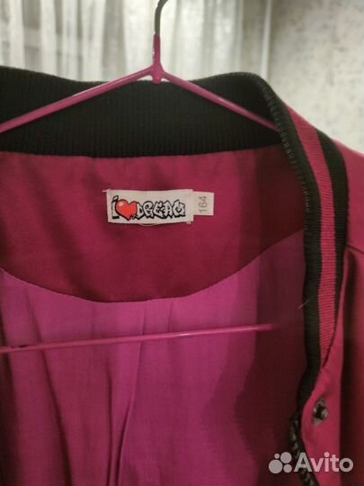 Бомбер для девочки