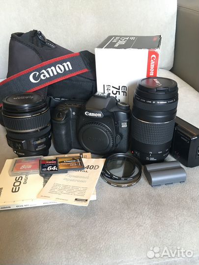 Фотоаппарат canon 40d