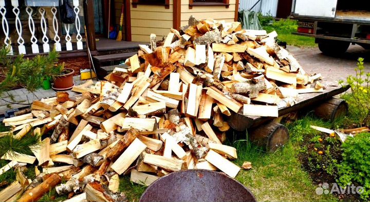 Дрова Осина навалом в Ленобласти любого объема