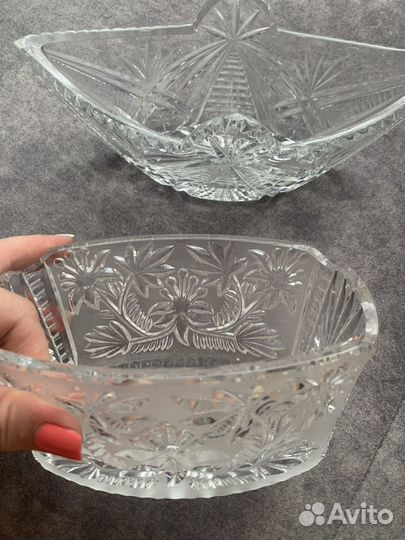 Ваза хрустальная СССР