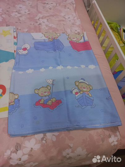 Детское постельное белье в детскую кроватку