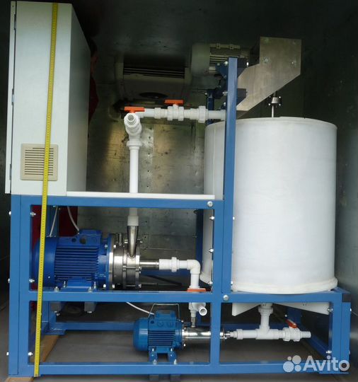 Линия производства кремов, смазки, гелей, паст