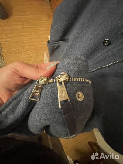 Пальто женское зимнее с мехом 46 48