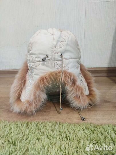 Шапка меховая для девочки