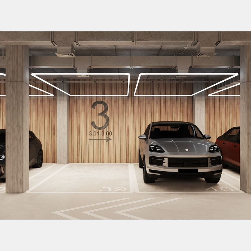 1-к. квартира, 45,1 м², 3/16 эт.