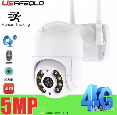 Камера видеонаблюдения 4g с симкартой