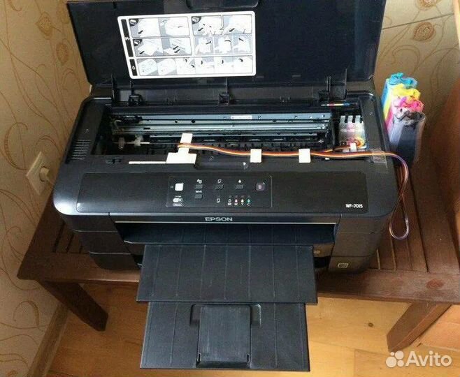 Принтер А3 Epson WF-7015 + Спнч