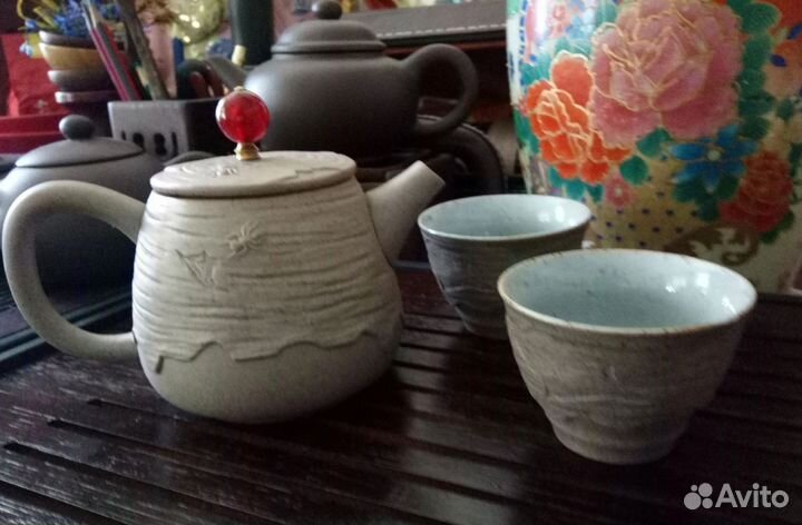 Чайный Сервиз на Двоих Керамика