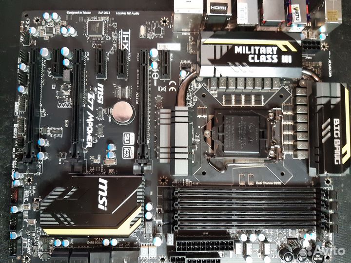 Материнская плата 1155 MSI Z77 MPower супертоп