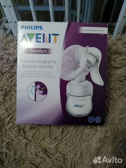 Молокоотсос ручной philips avent