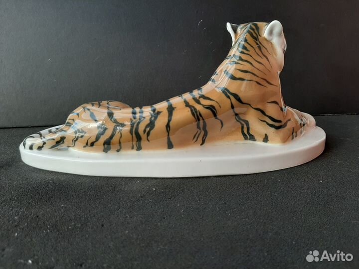 Статуэтка тигр Meissen