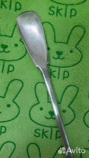 Ложка антикварная, серебро 84 пробы