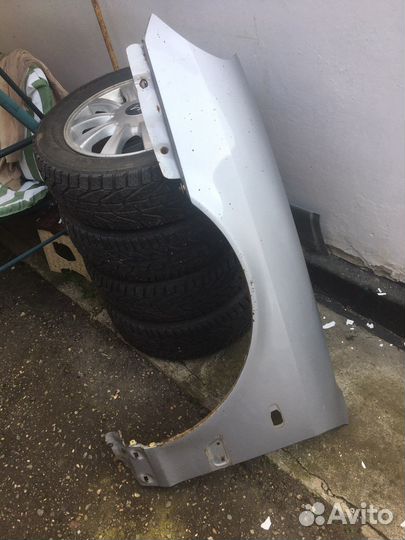 Крыло переднее левое на Хюндай Соната-5