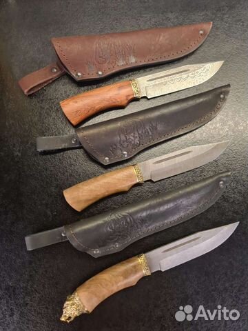 Нож из дамасской стали