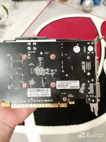 Видеокарта gtx 730 4gb