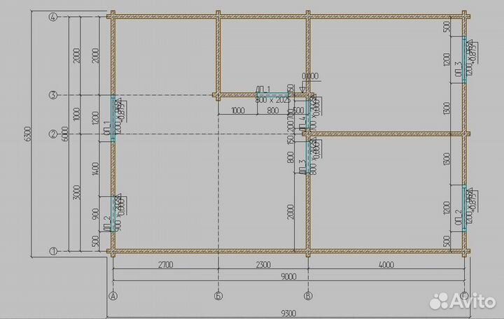 Домик из минибруса 6*9 m