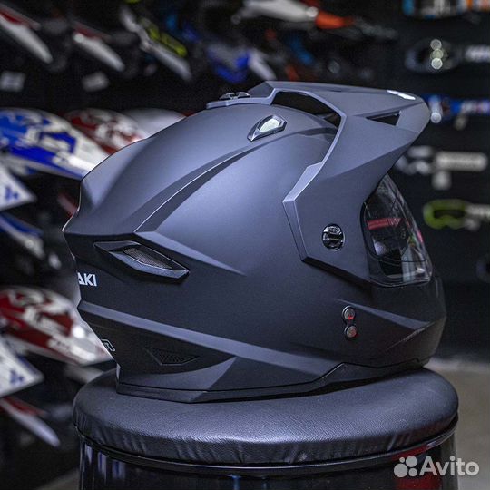 Шлем мотард ataki JK802 Solid