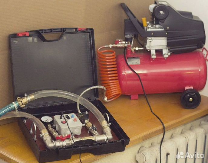 Промывка системы отопления и теплообменников