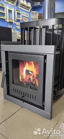 Печь для бани Варвара каменка мини пс + Бак 55 л