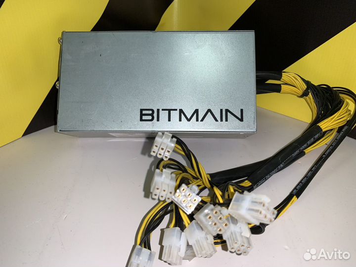 Блок питания ориг для асика S9, L3 (обп APW3 APW7)